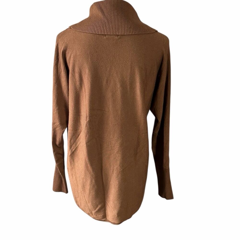 JM Collection Women's Brown Sweater Medium - Picture 2 of 4